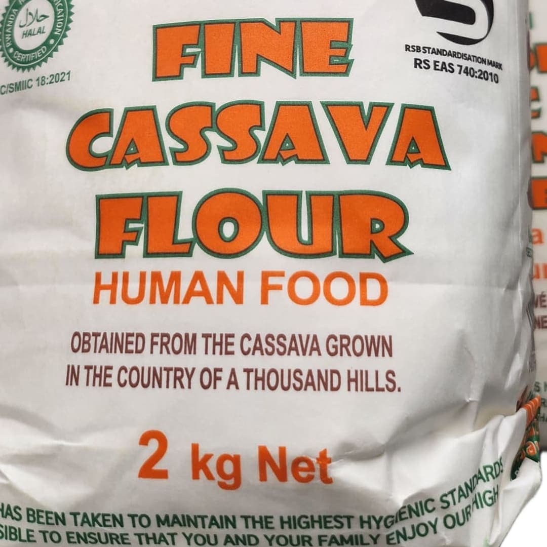 Kinazi Fine Cassava Flour – Gluten Free, Proudly Rwandan (2 kg)