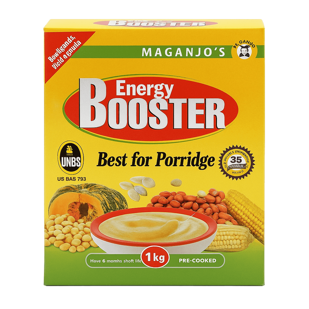 Maganjo's Energy Booster Composite Flour – Nutritious Porridge Mix, 1kg