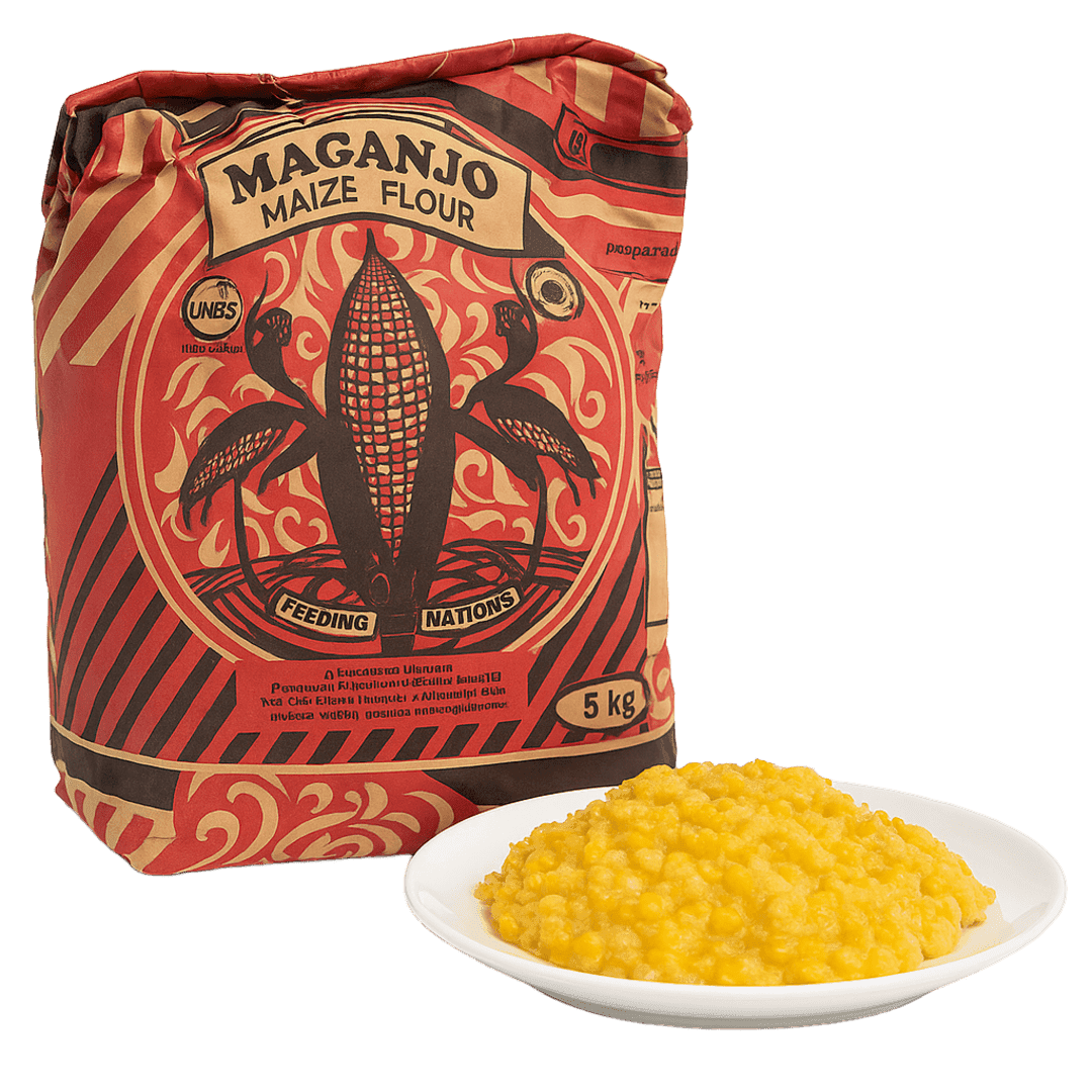 Maganjo Maize Flour 5kg – Ugandan Posho & Ugali Staple