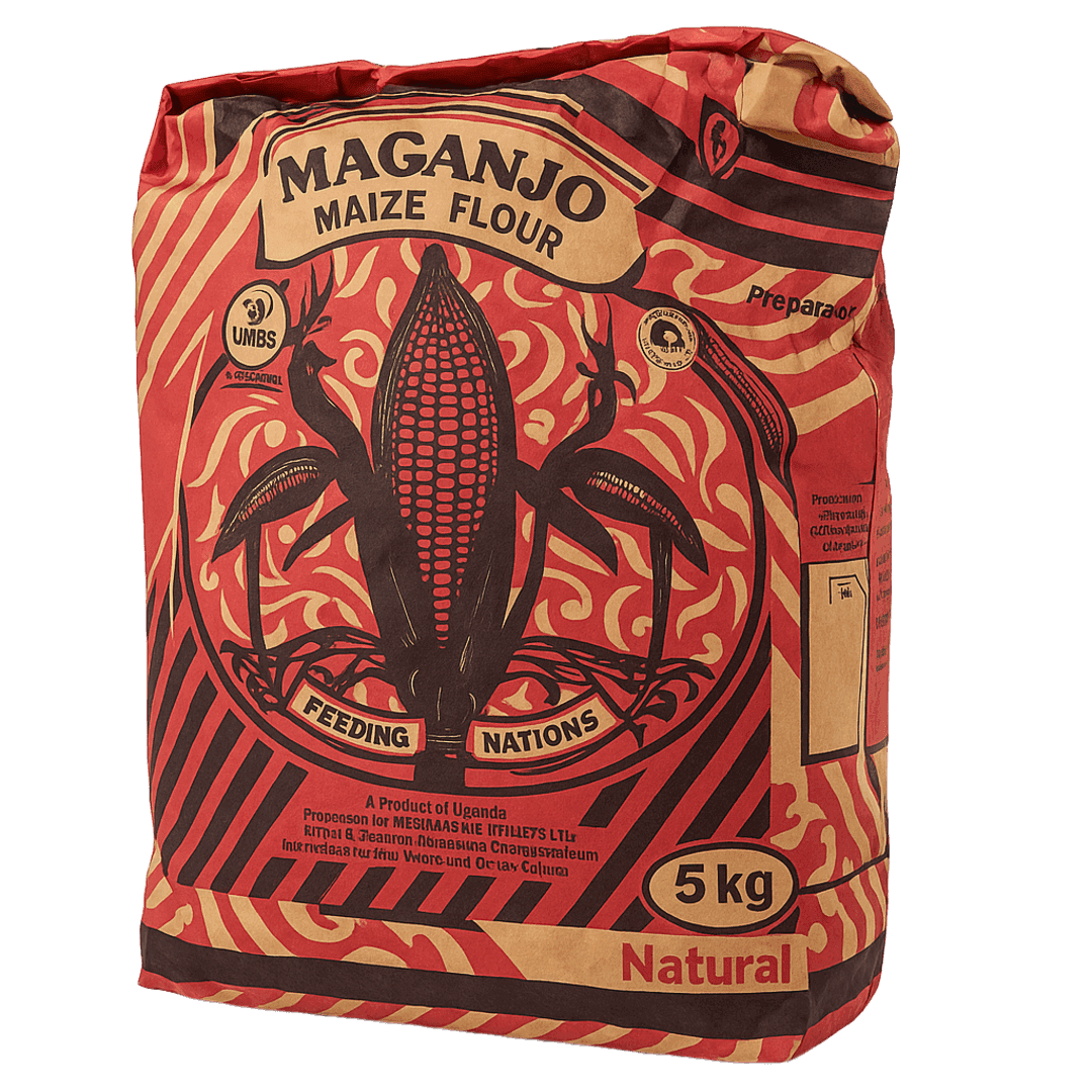 Maganjo Maize Flour 5kg – Ugandan Posho & Ugali Staple