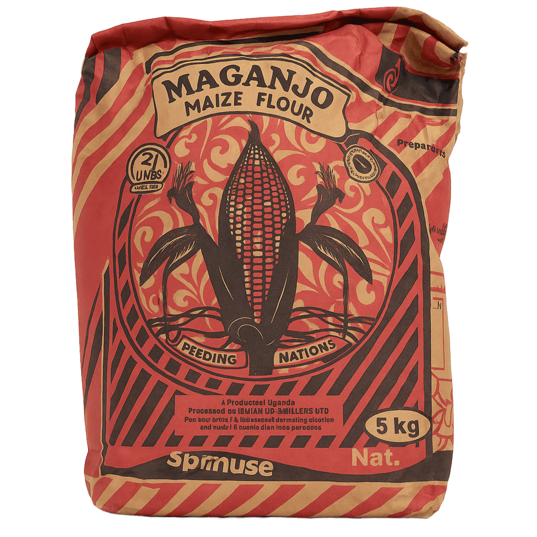 Maganjo Maize Flour 5kg – Ugandan Posho & Ugali Staple