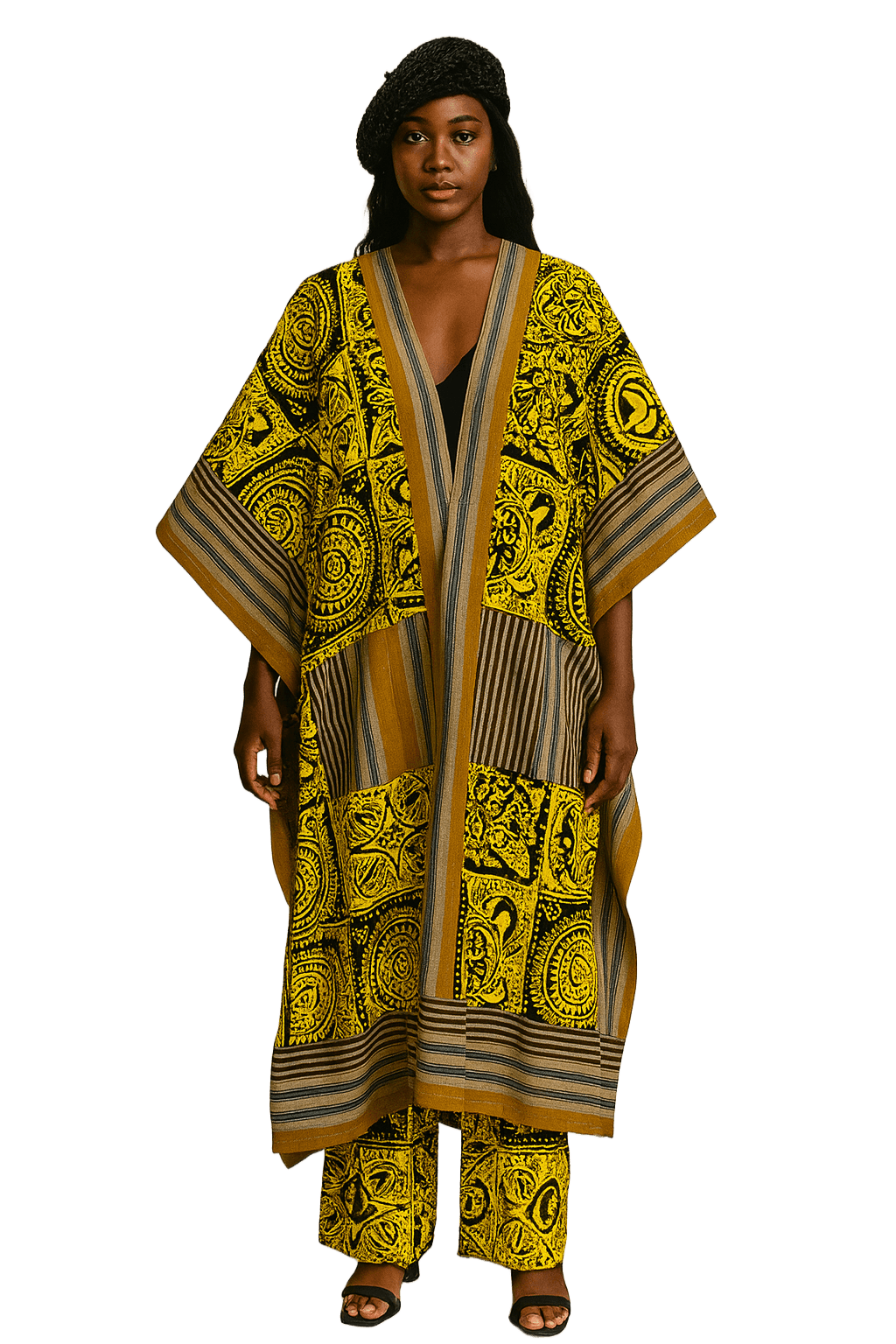 Ankara Kinmono Top and Pant for women