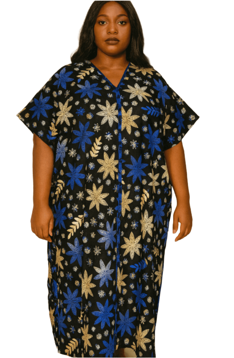 Ankara Long Dress