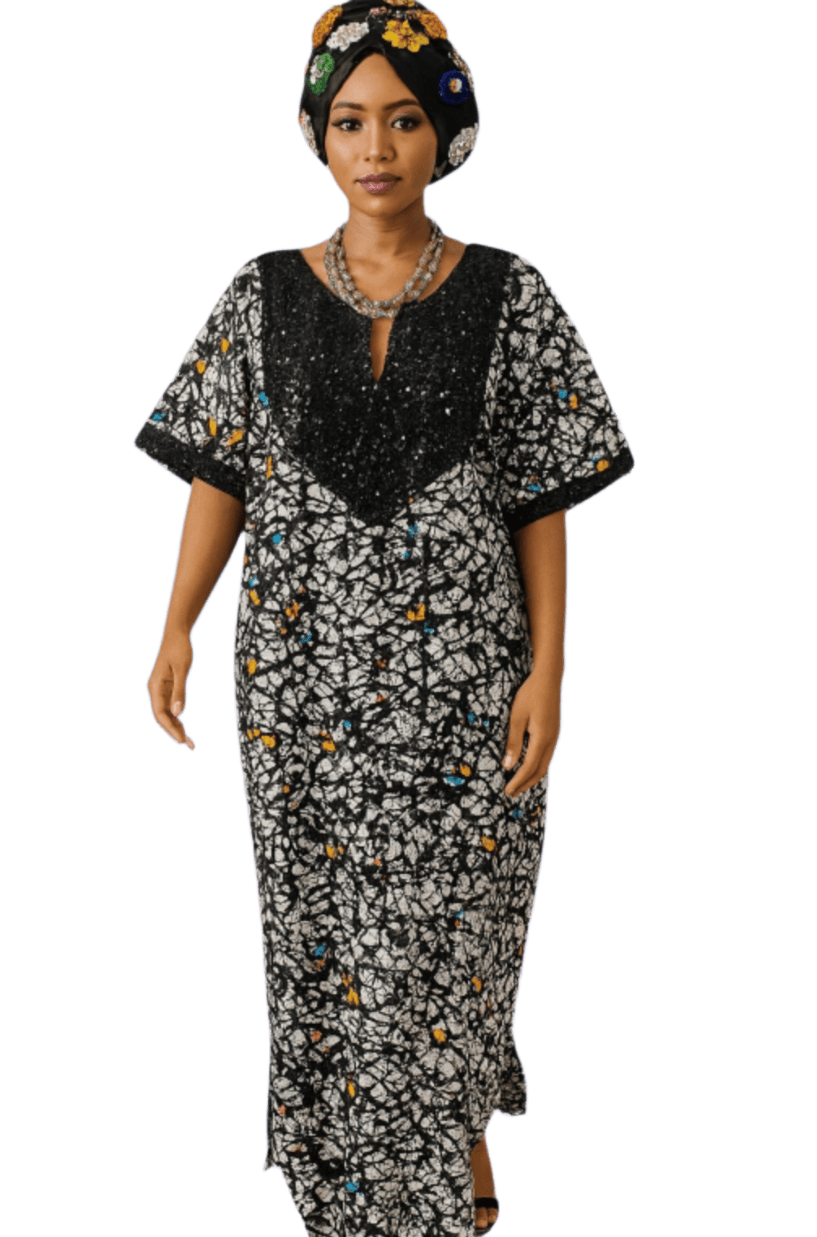Ankara Long Dress