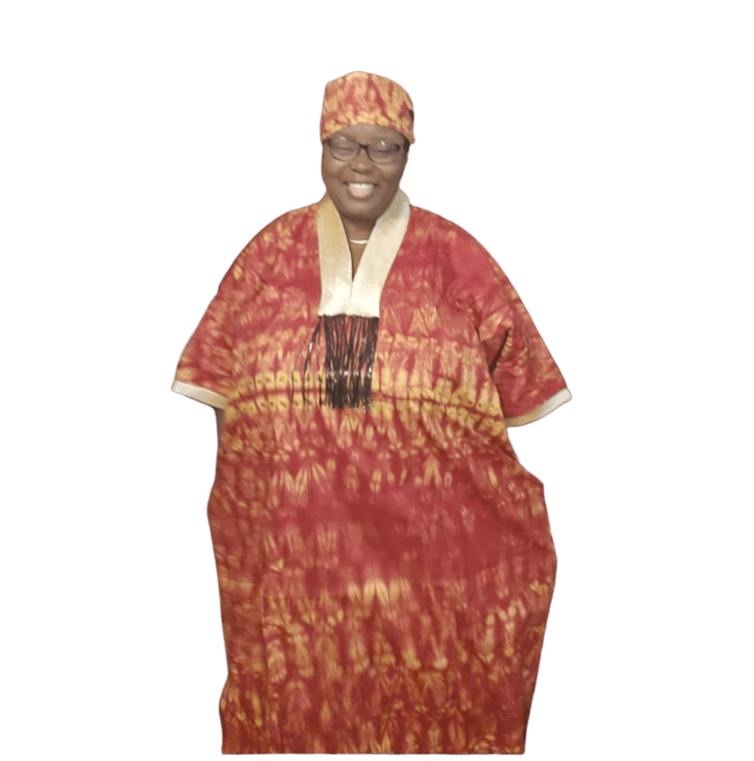 V-Neck Kaftan-Abaya Dress