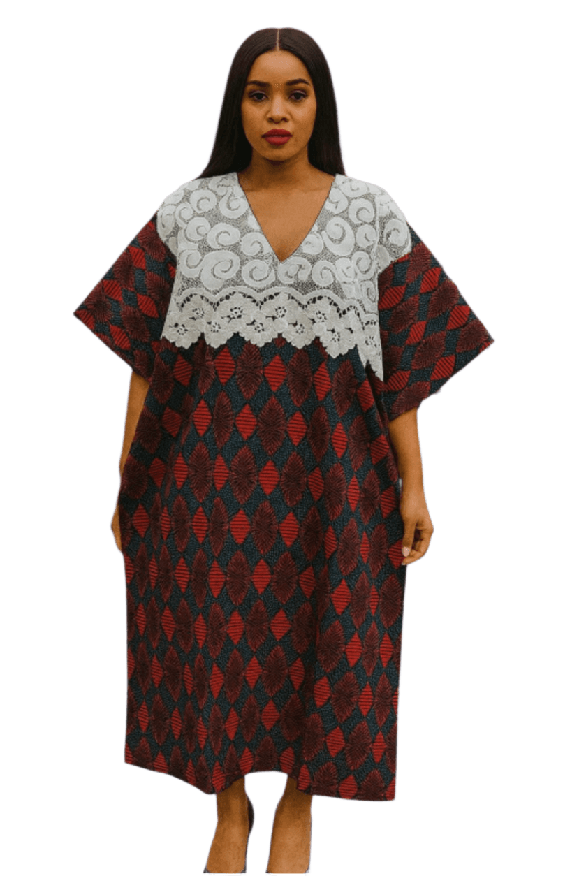 Ankara Kaftan dress