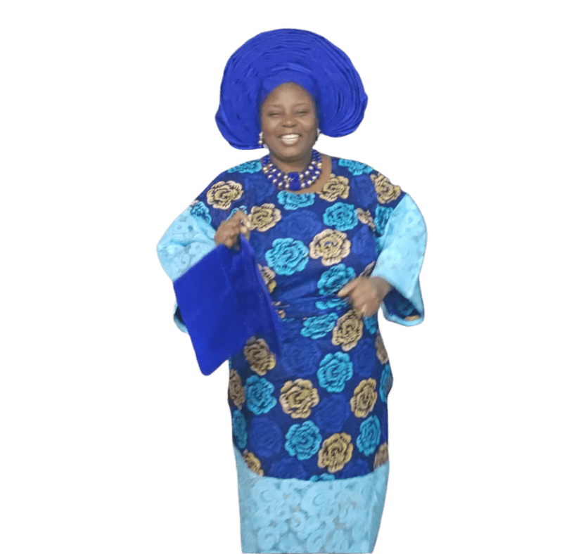 Blouse and Wrapper Ankara with Lace materials