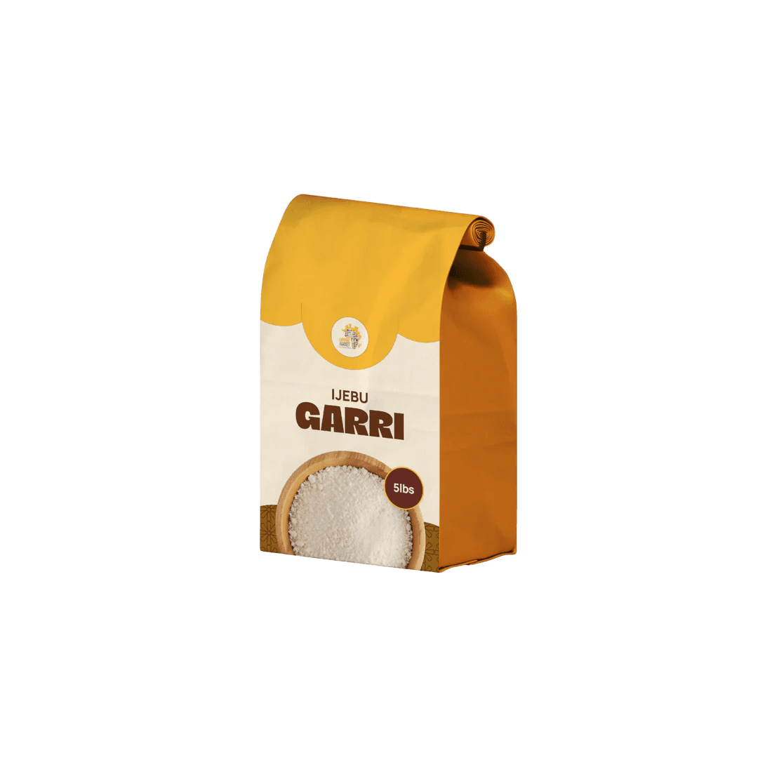 Ijebu Garri – 5lb | Extra-Sour Nigerian Cassava Granules