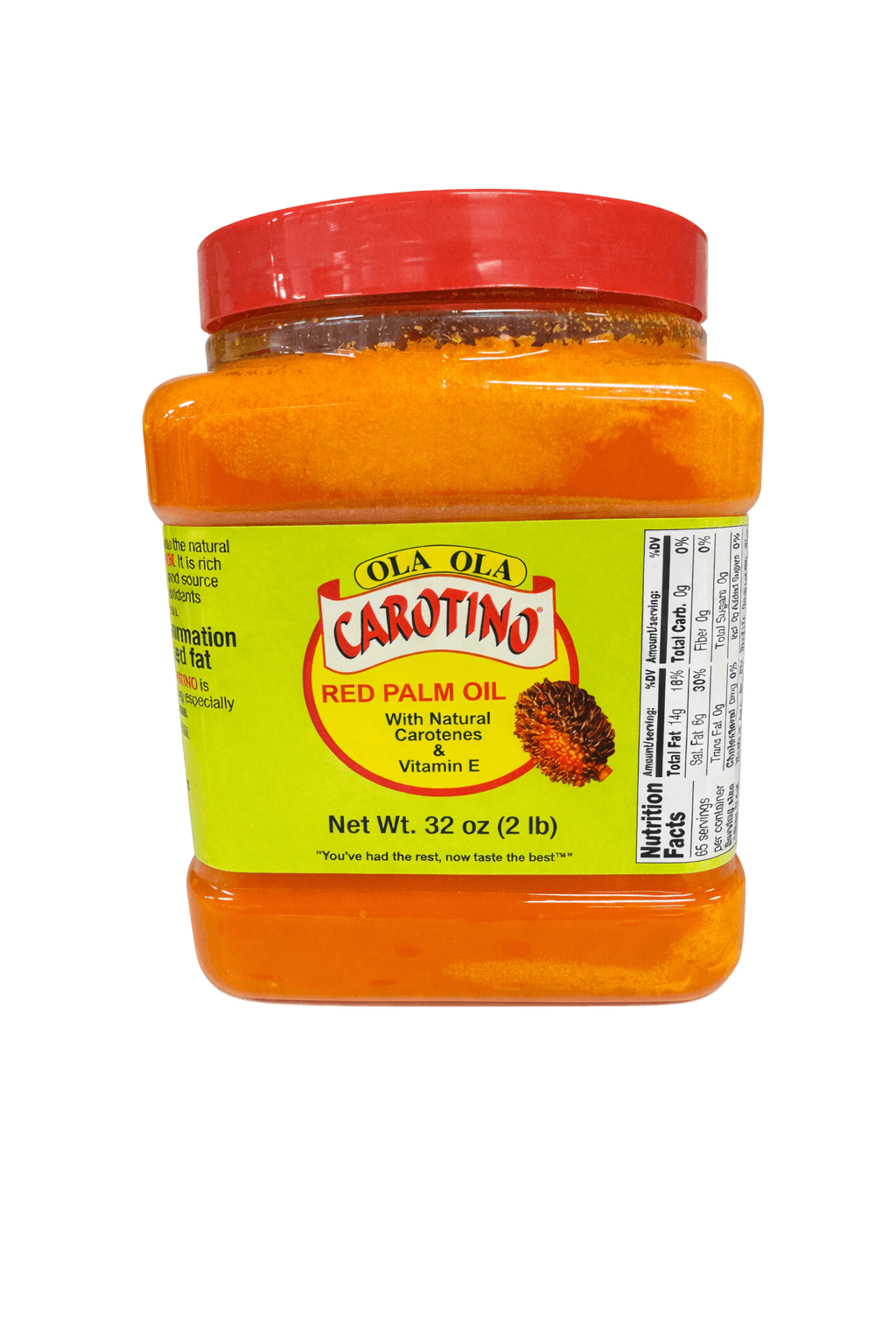 Carotino Red Palm Oil – 32 oz (2 lb)