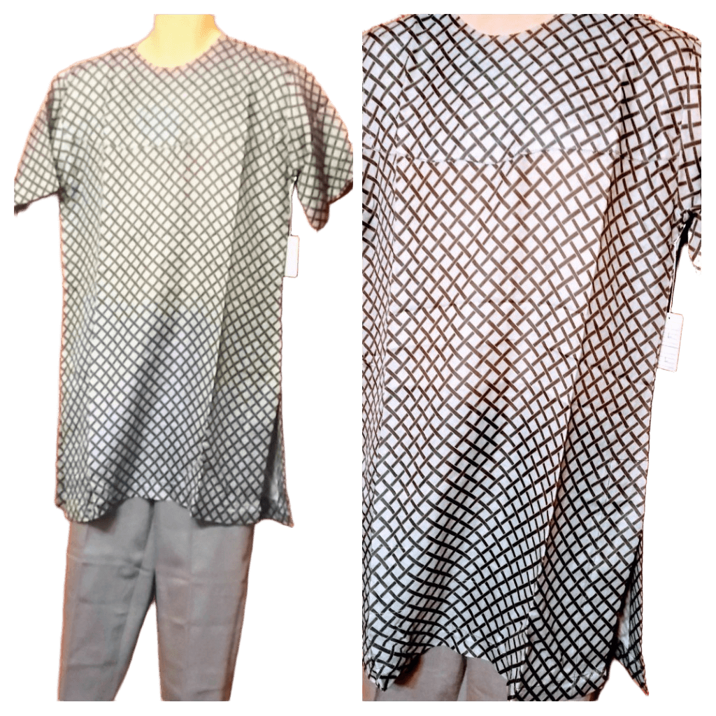 2 piece set Sunnyfield Brand African men's Wear LG.