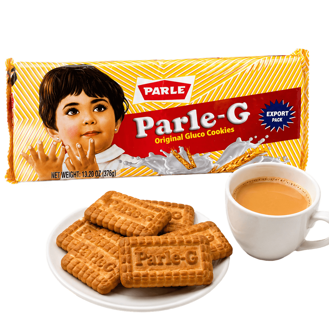 Parle-G Original Gluco Cookies 376g (13.2 oz)