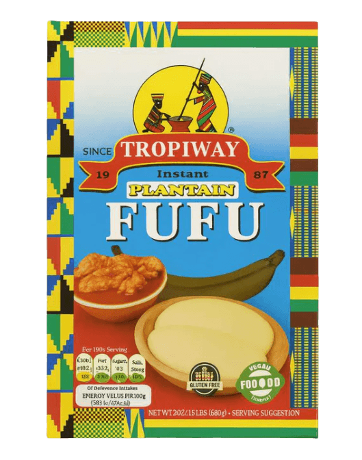 Tropiway Instant Plantain Fufu 680g (1.5 lbs)