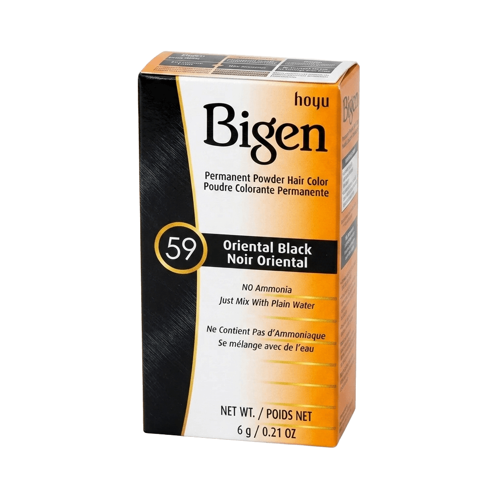 Bigen Permanent Powder Hair Color No. 59 Oriental Black