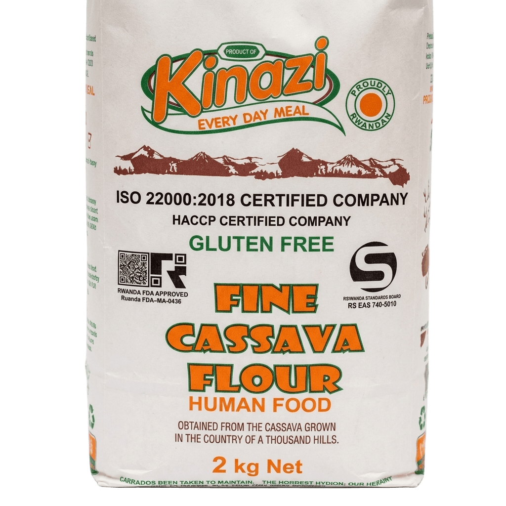 Kinazi Fine Cassava Flour – Gluten Free, Proudly Rwandan (2 kg)