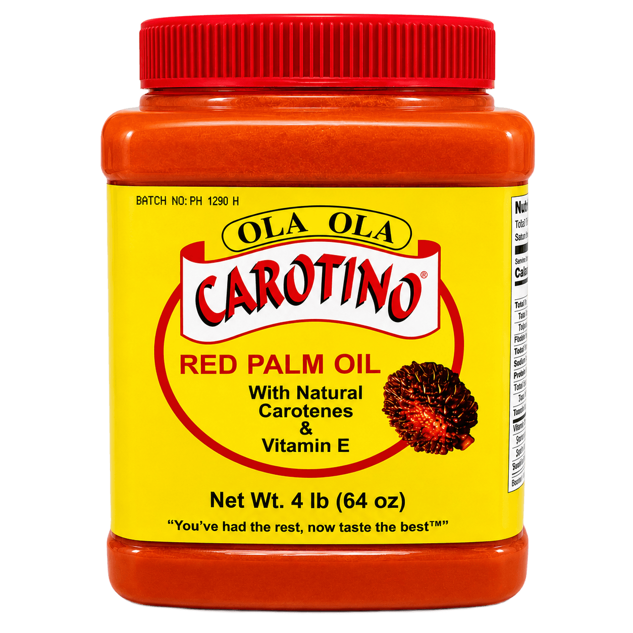 Ola-Ola Carotino Red Palm Oil - 4lb (64 oz)