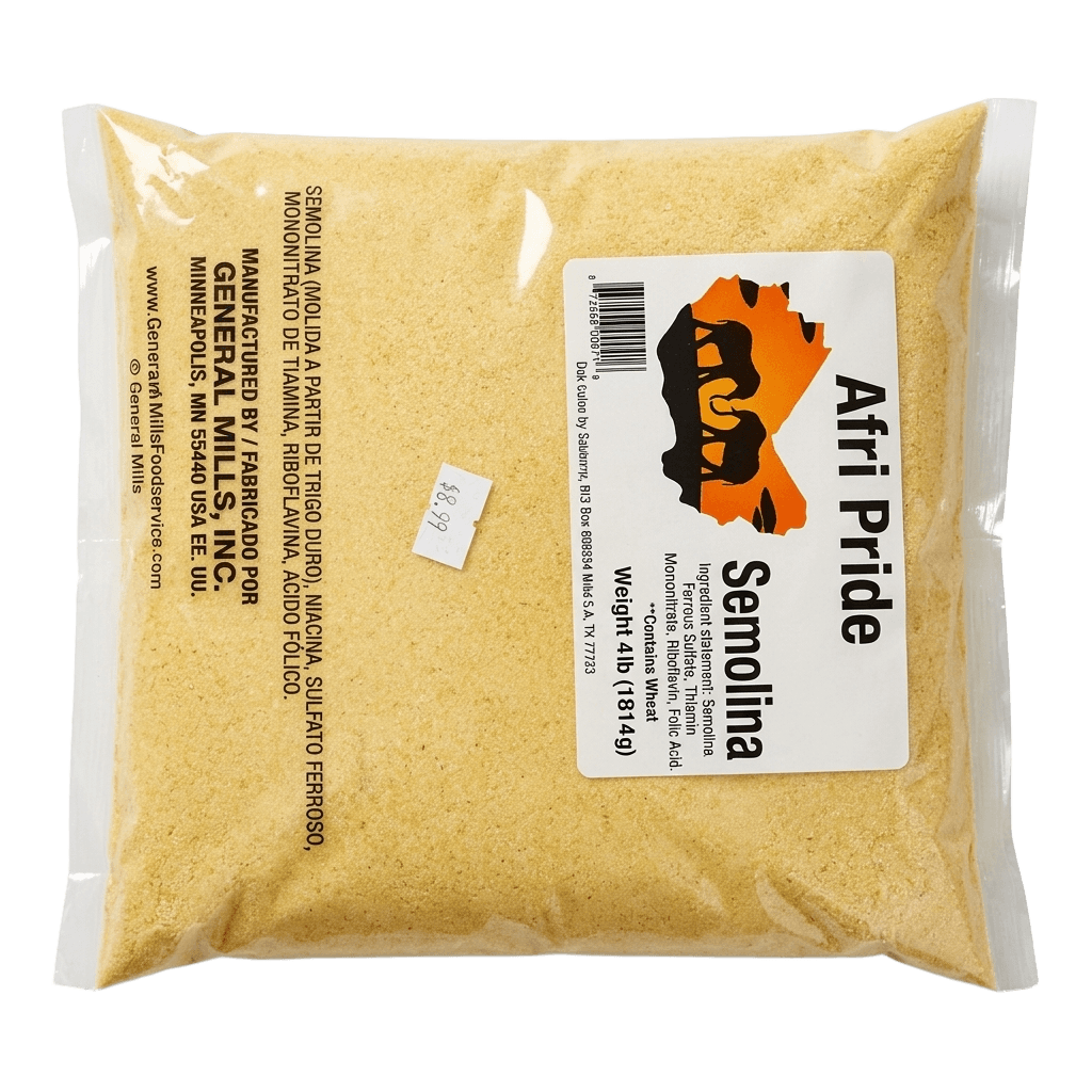 Afri Pride Semolina, 4 lb