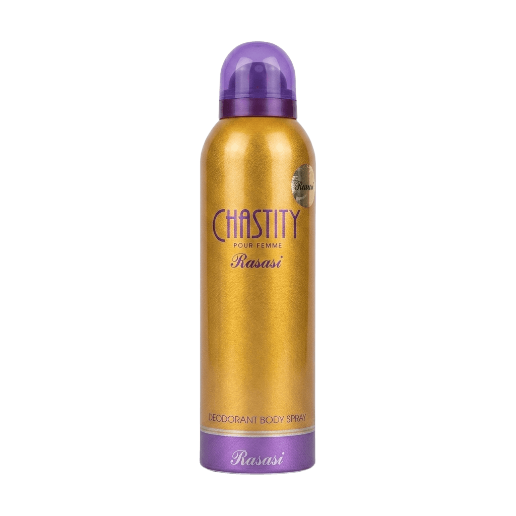 Rasasi Chastity Deodorant Body Spray, 200 ml