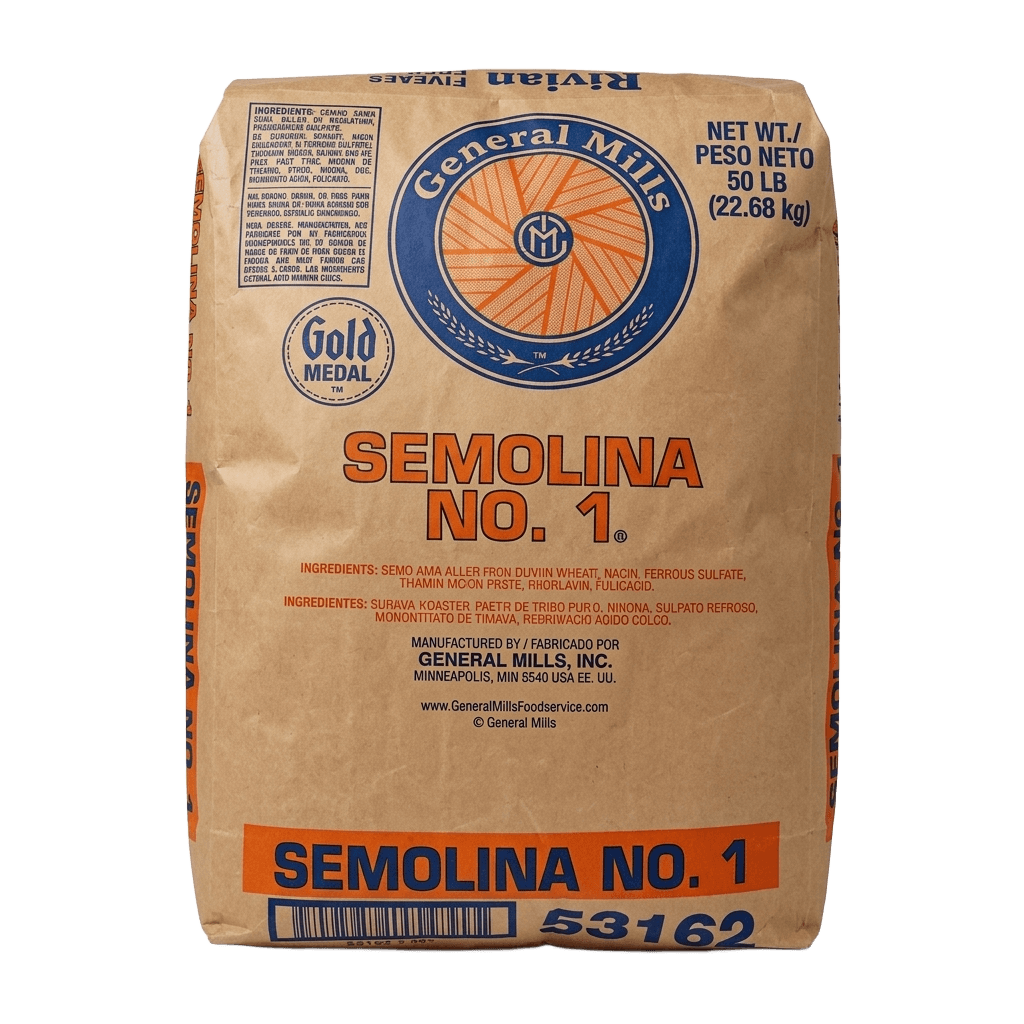 Semolina, 50 lb (Bulk)